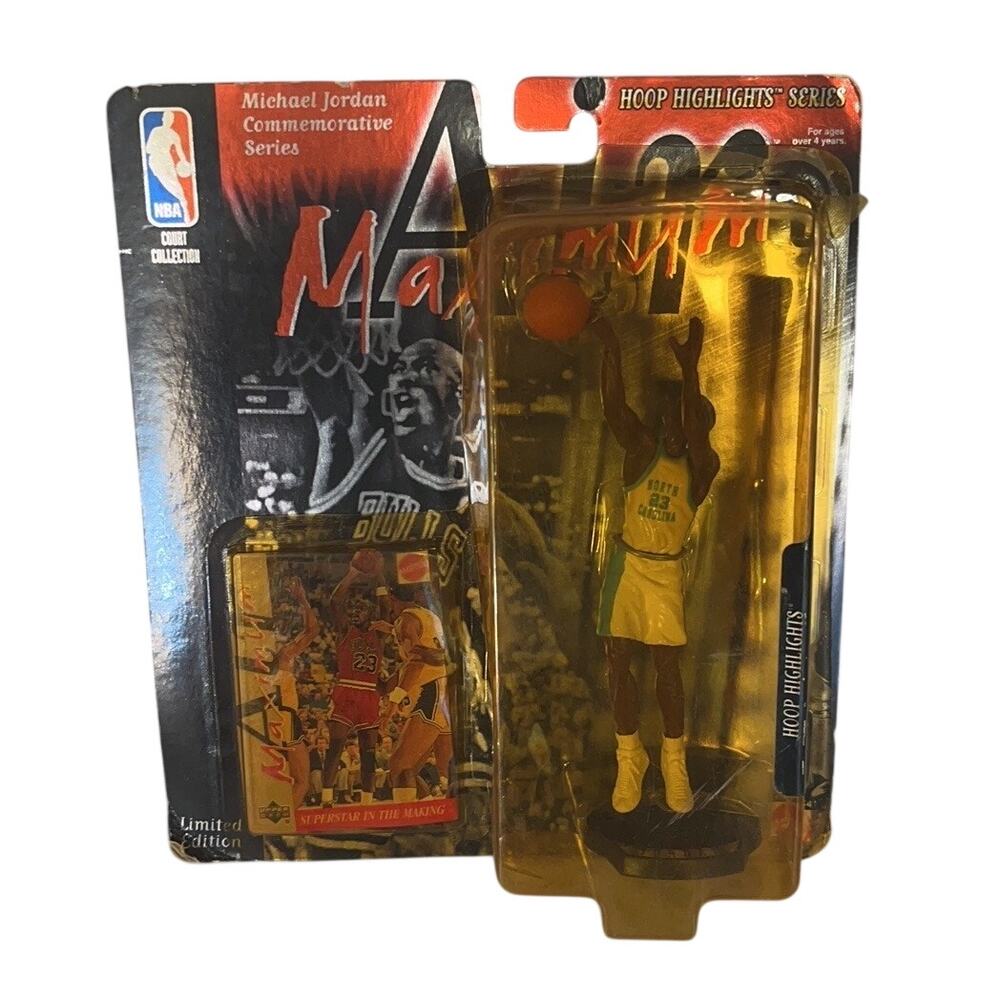1999 Michael Jordan Maximum Air UNC Figure Limited Edition w/ Upper Deck Card